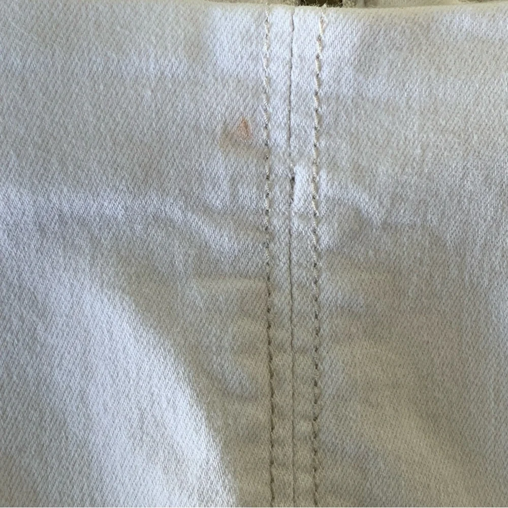 FREE PEOPLE Women's Modern Femme White Denim Mini Skirt ~ Size 10